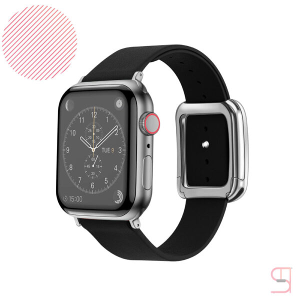 Apple Watch Modern Buckle Leather Strap