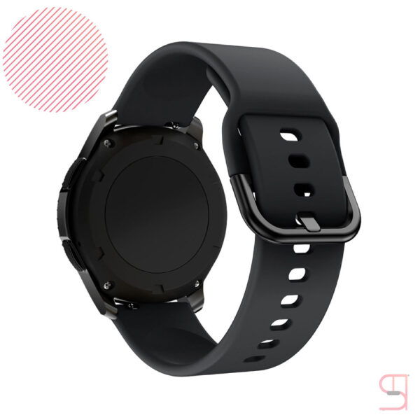 Modern Buckle Silicone Watch Strap