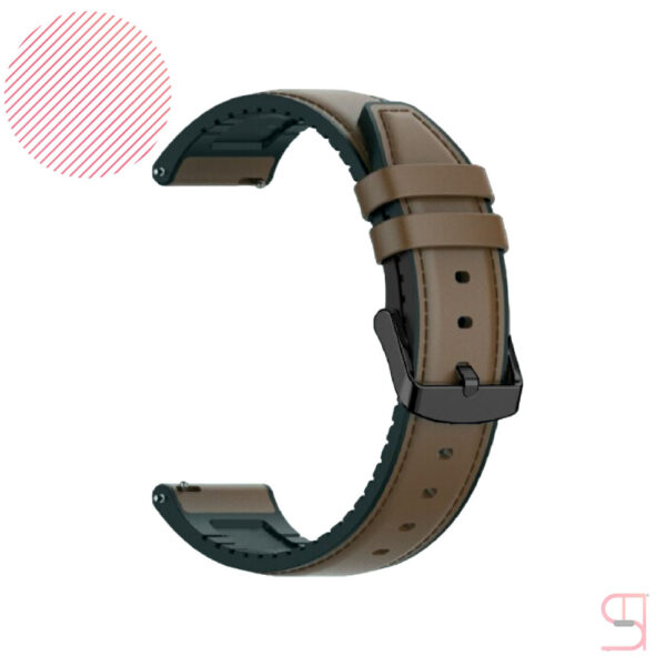 Apple Watch Leather & Silicone Strap