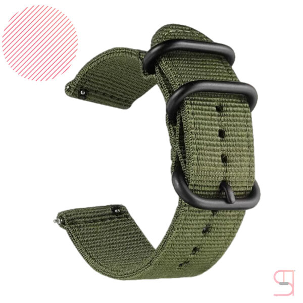 Modern Fabric Watch Strap