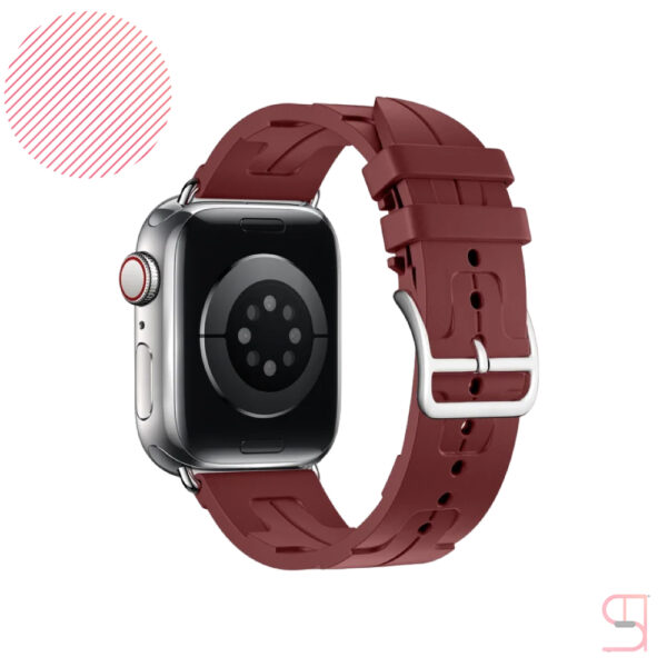 H Shape Silicone Watch Strap