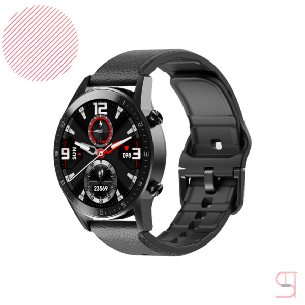 Silicone Watch Strap (Leather Pattern)