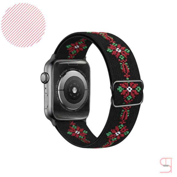 Saro " Cypress " Tatreez Apple Watch Strap