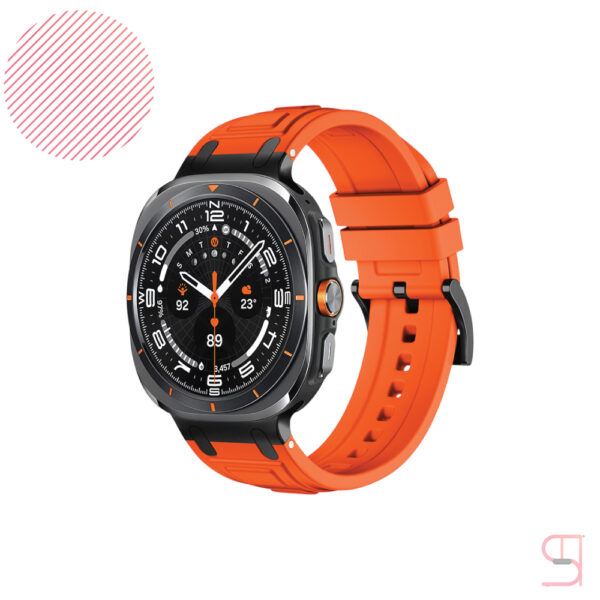 Galaxy Watch Ultra Luxury Silicone Strap