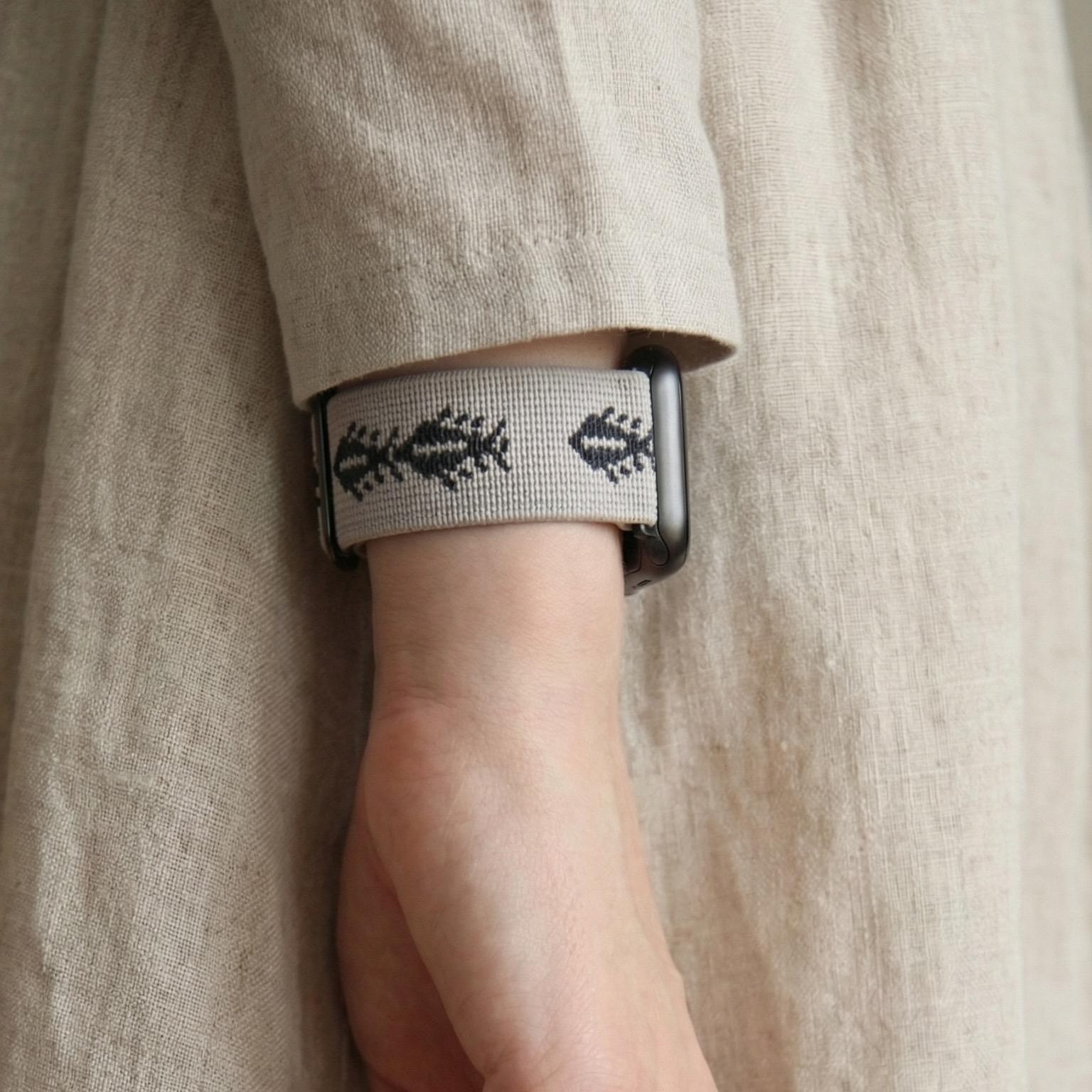 Naqsh Collection - Bundle of 3 Tatreez (Embroidery) Watch Straps - Image 20