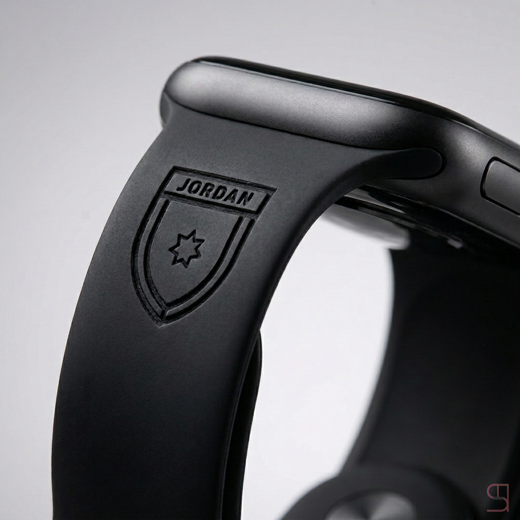 Jordan National Team Apple Watch Strap - Nashmi Black Edition