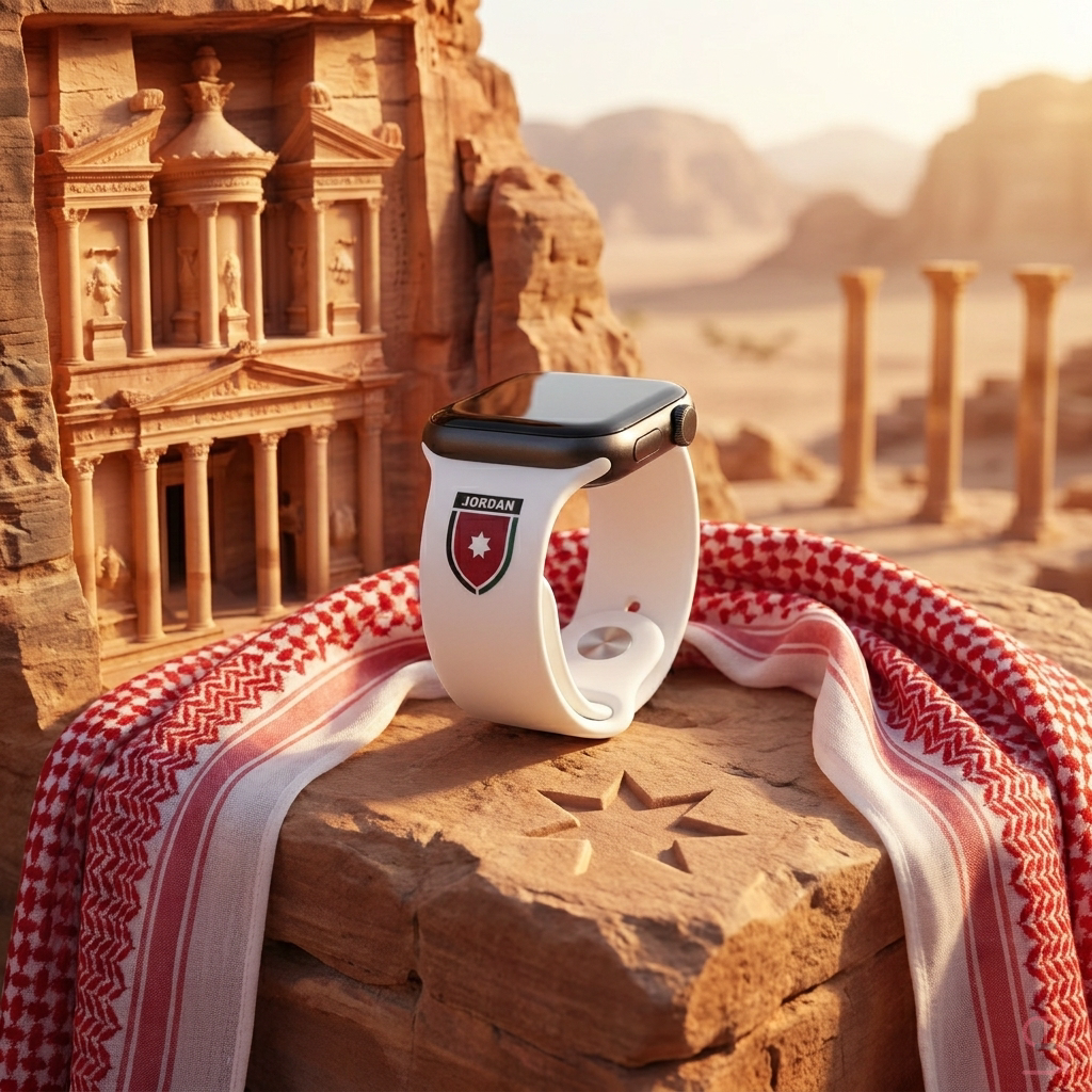 Jordan National Team Apple Watch Strap - Nashmi - Image 3
